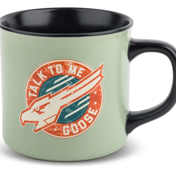 17oz Talk to Me Goose Green Mug- Top Gun - Picture 2 of 4